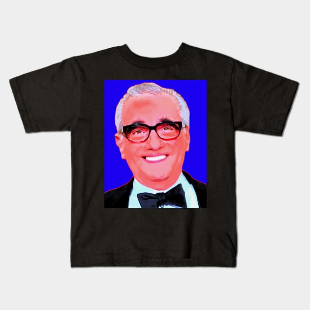 martin scorsese Kids T-Shirt by oryan80